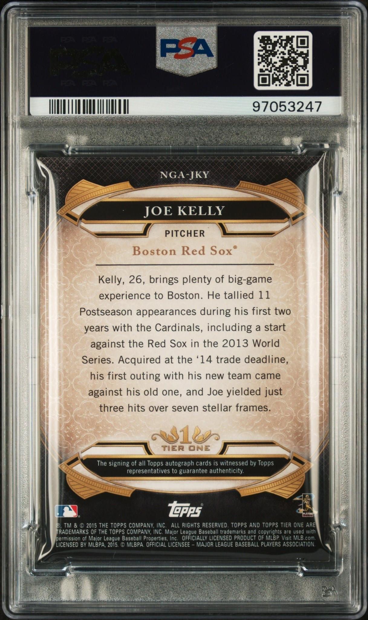 Joe Kelly - Back