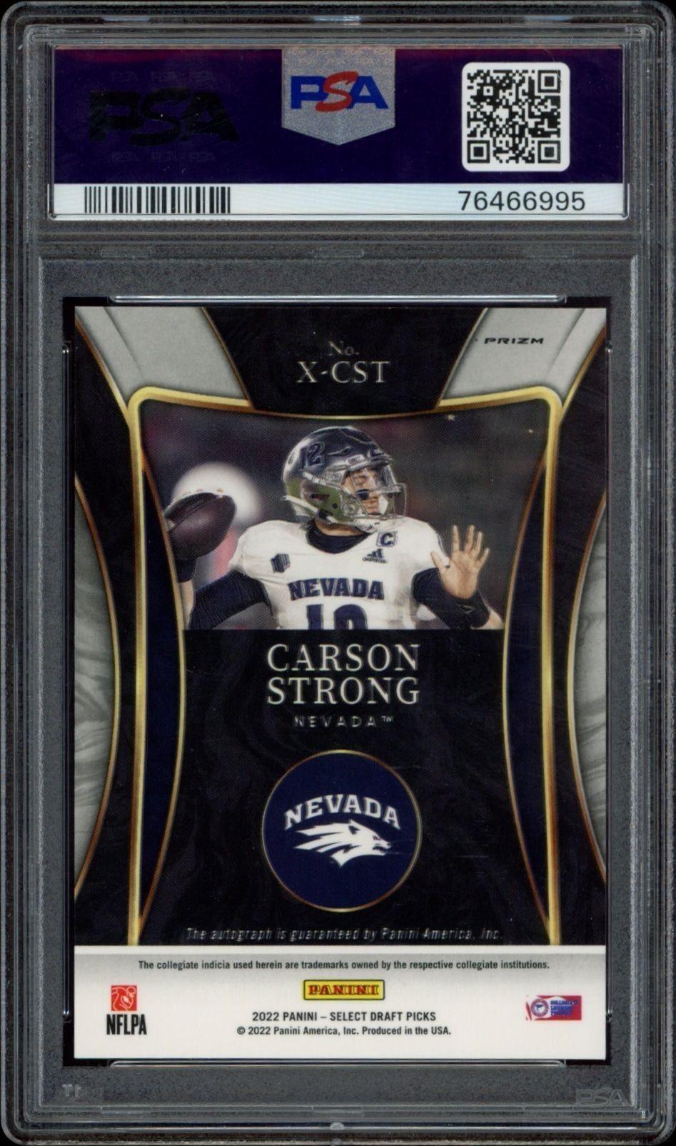 Carson Strong - Back