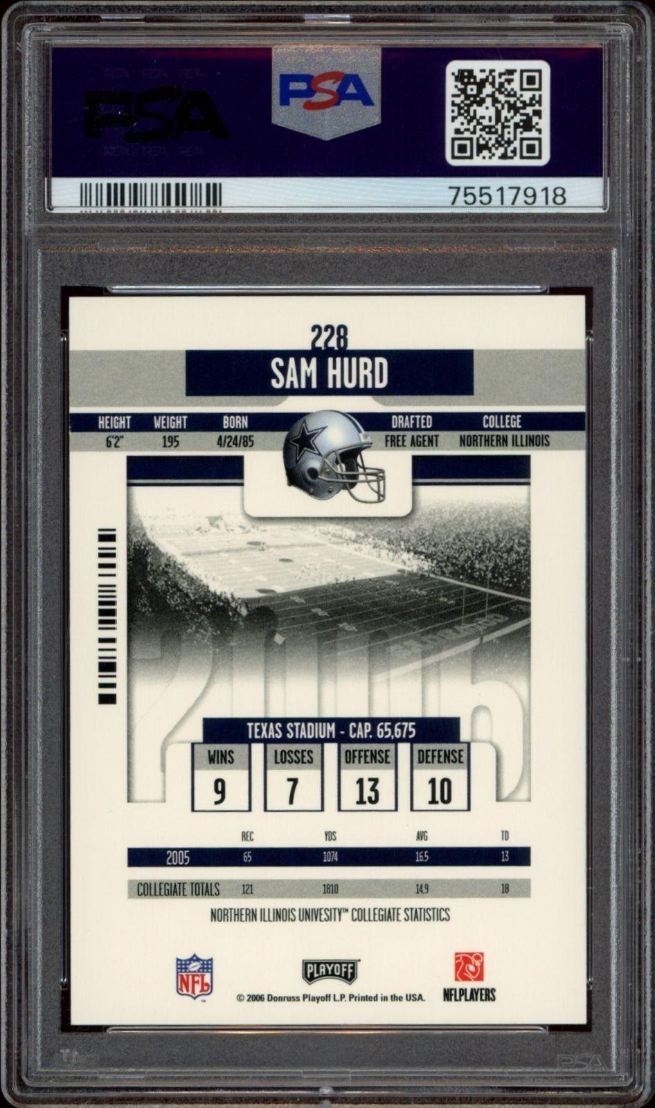 Sam Hurd - Back