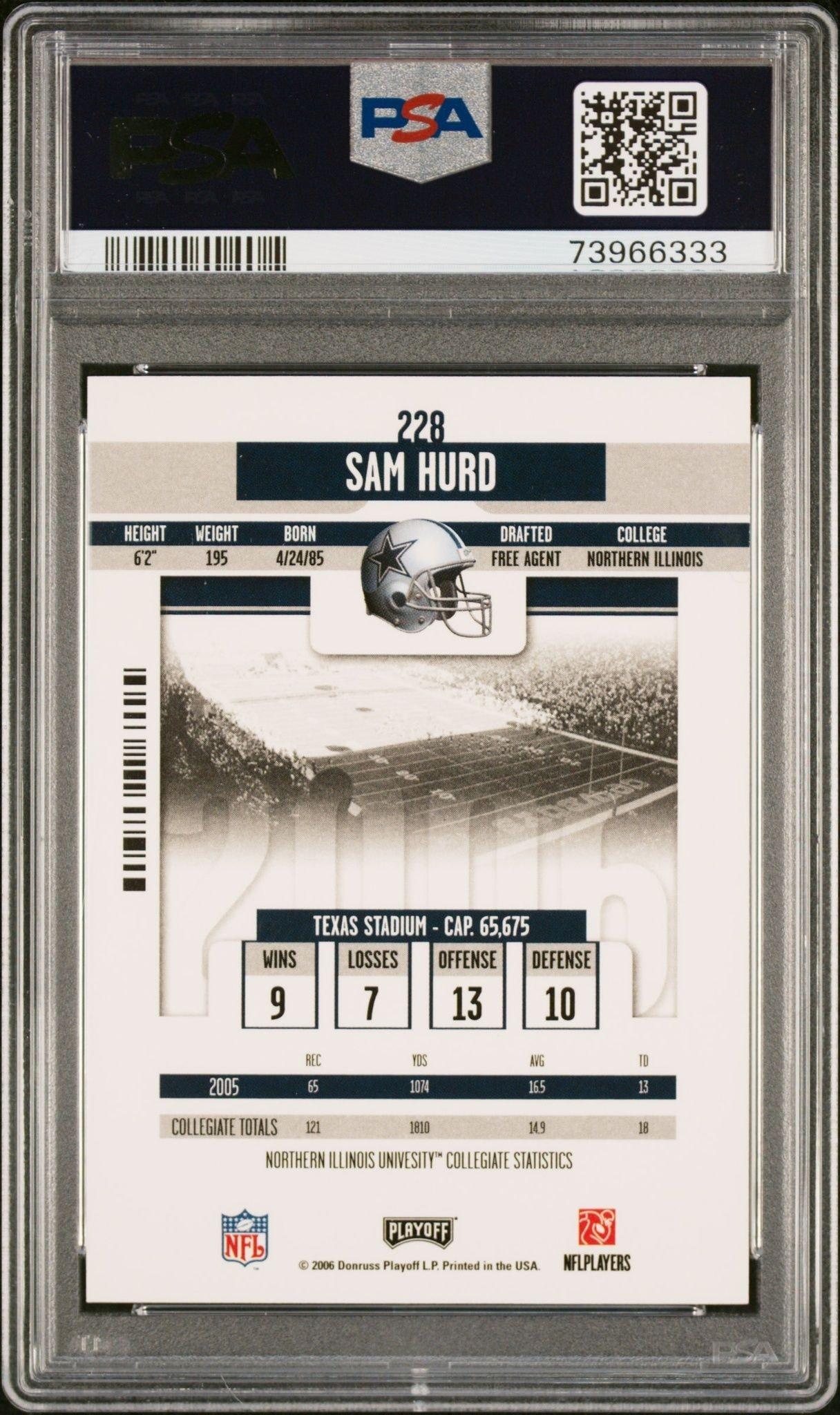 Sam Hurd - Back