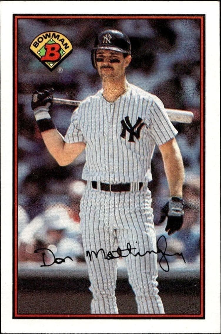 1989 Bowman Don Mattingly #176 trading card