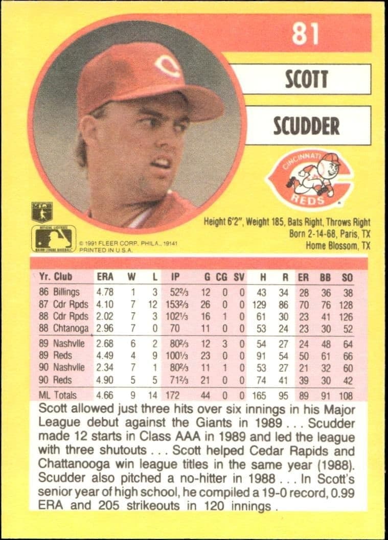 Scott Scudder - Back
