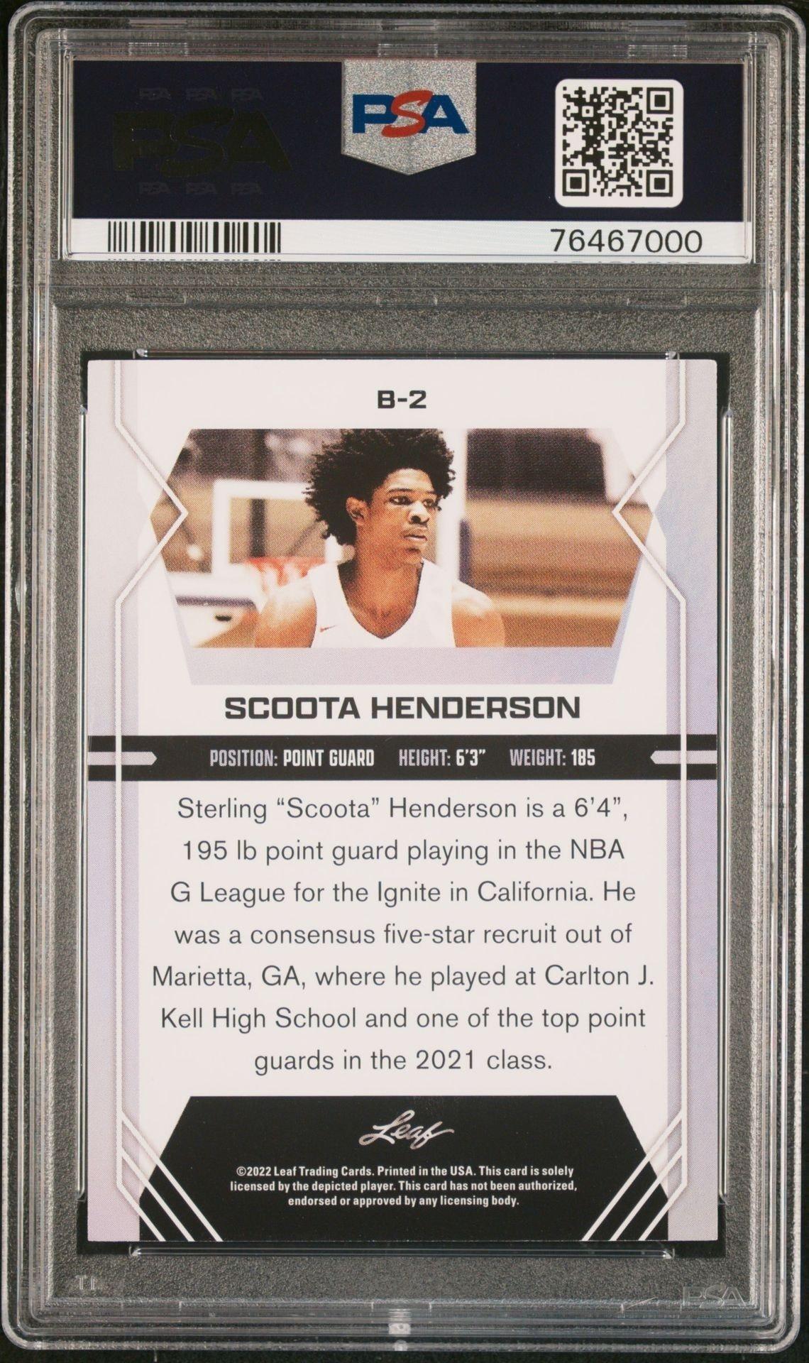 Scoot Henderson - Back