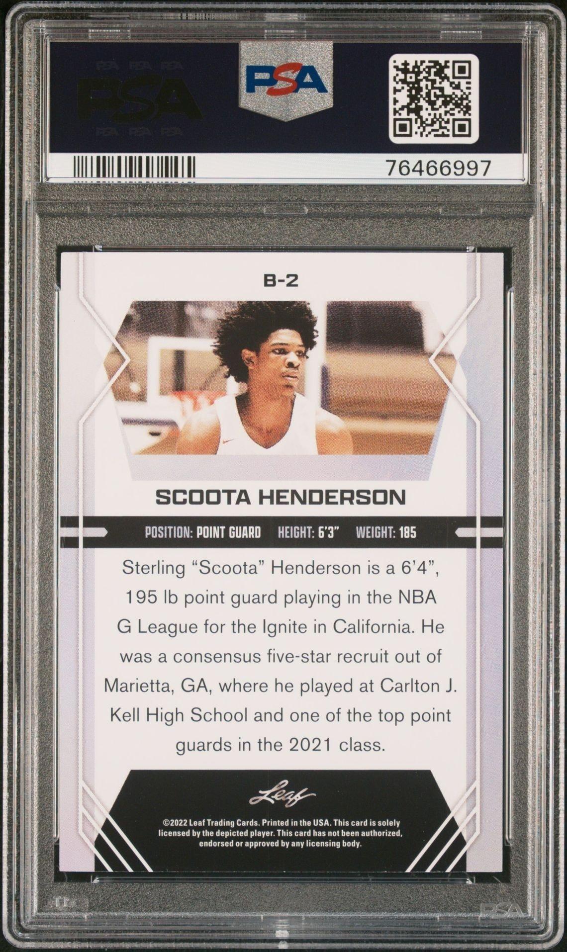 Scoot Henderson - Back