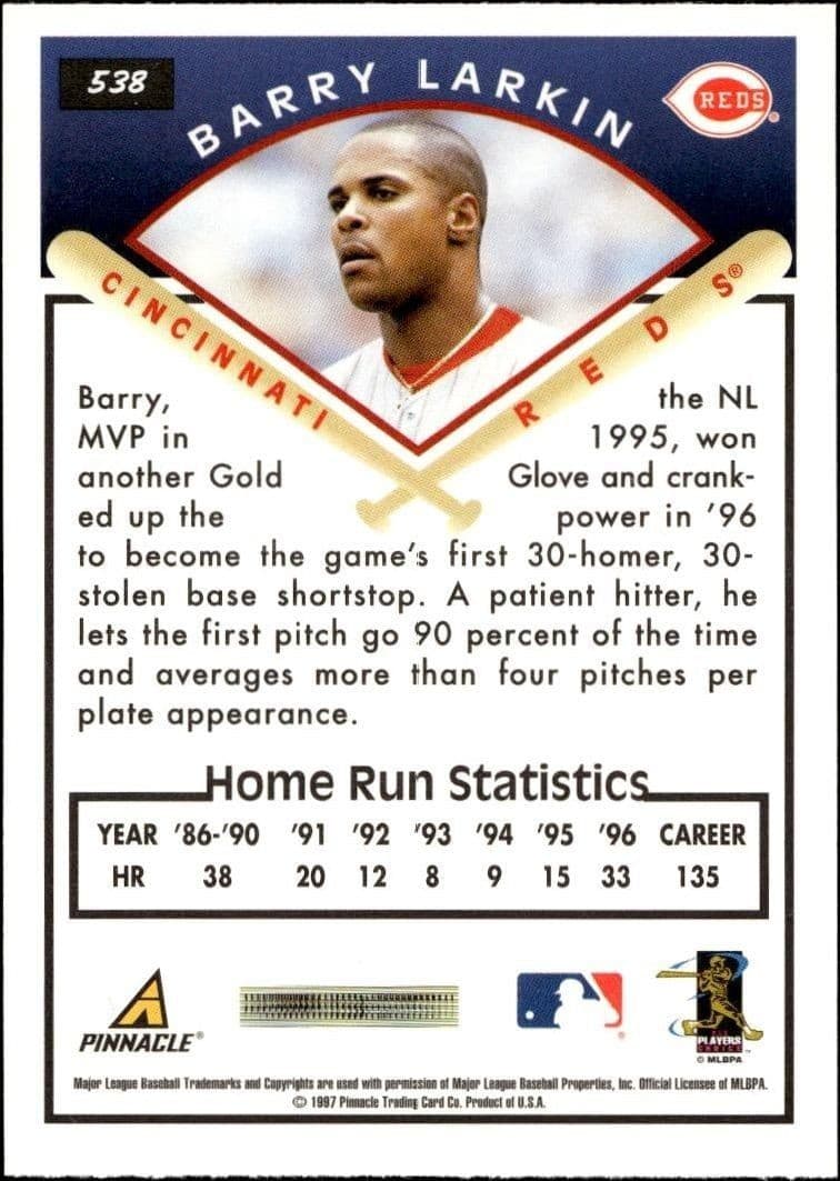 Barry Larkin - Back