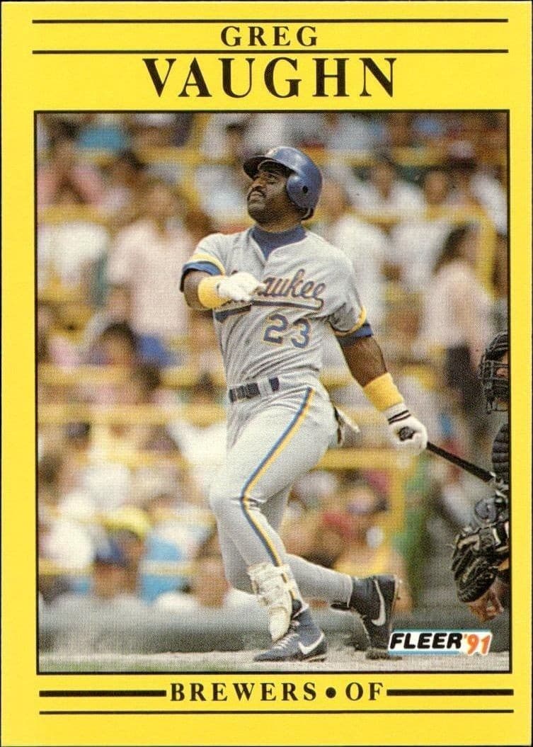 Greg Vaughn - Front