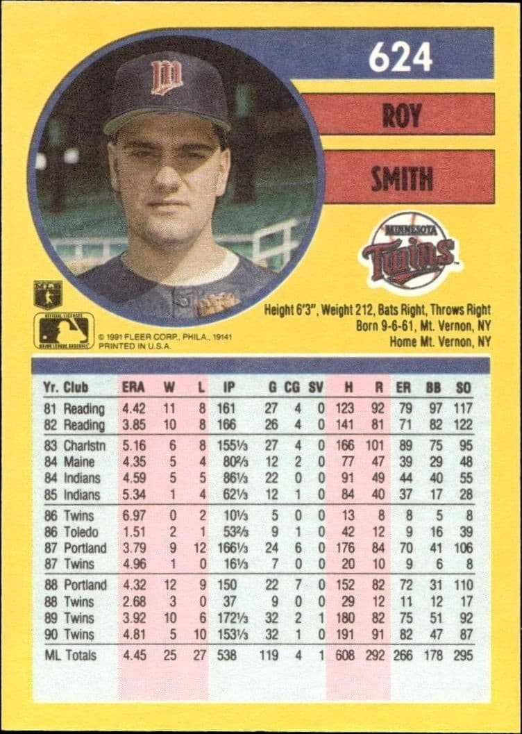 Roy Smith - Back
