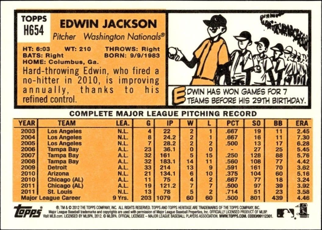 Edwin Jackson - Back