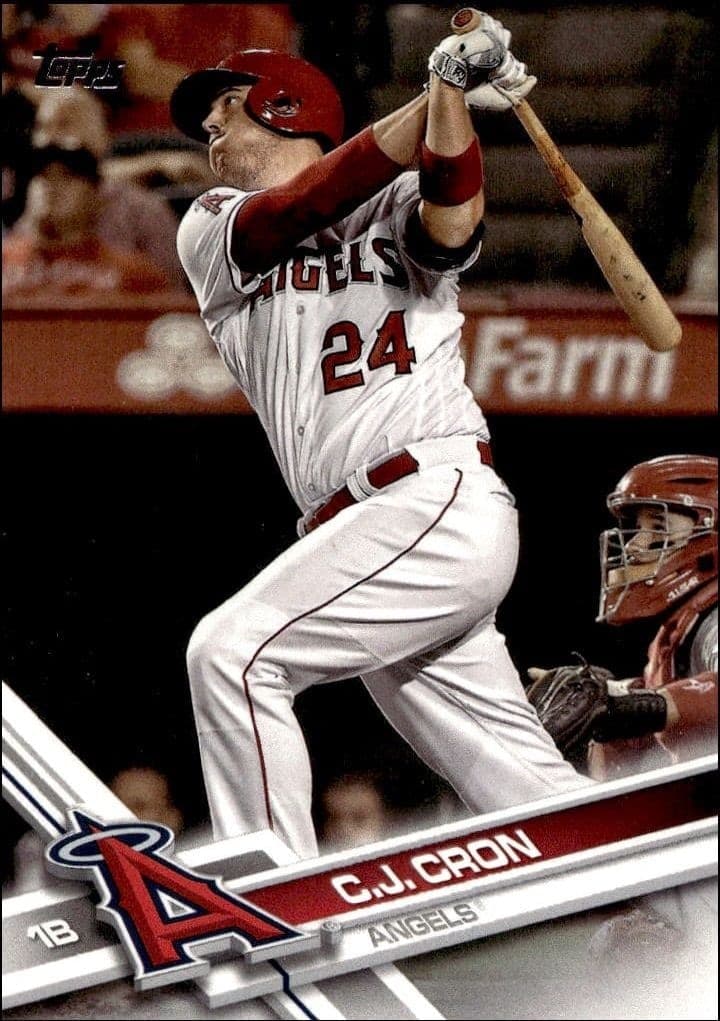 2017 Topps Series 1 C.J. Cron #57 trading card