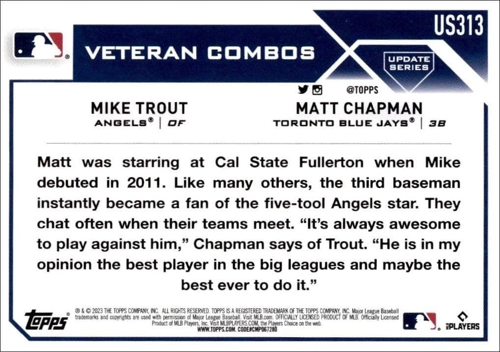 Mike Trout - Back