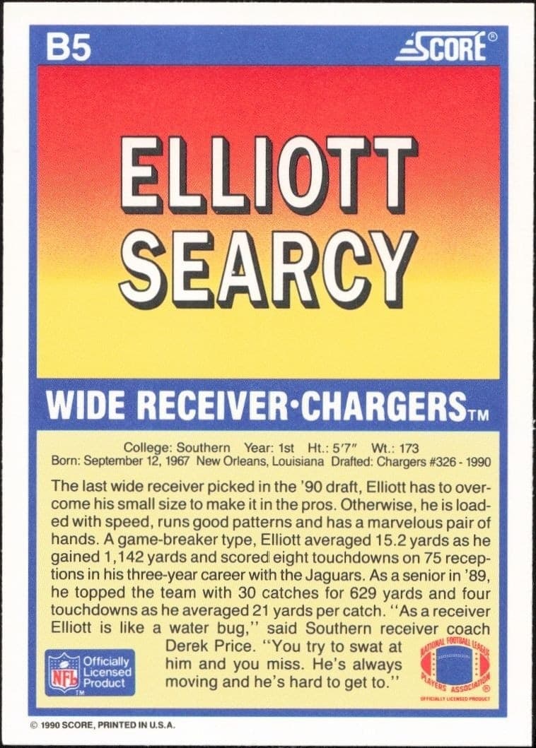 Elliott Searcy - Back