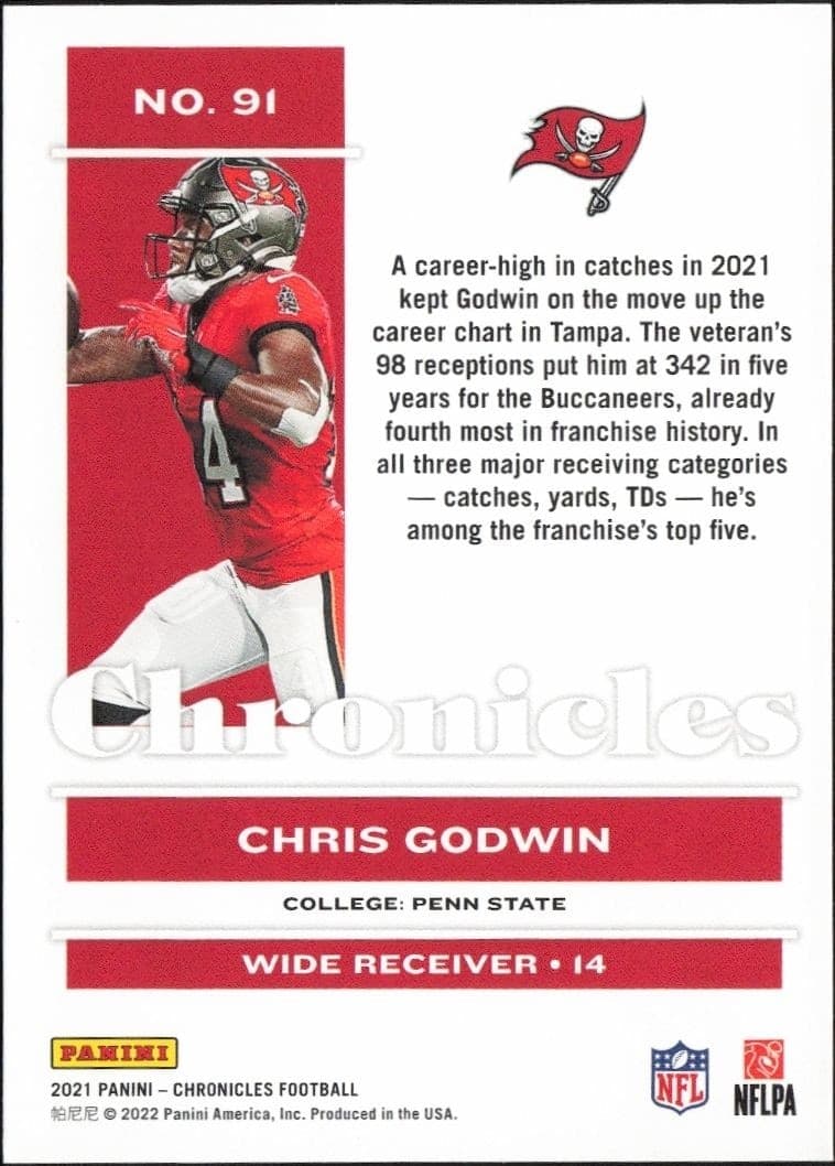 Chris Godwin - Back