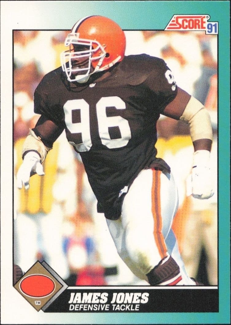 1991 Score Supplemental James Jones #79T trading card