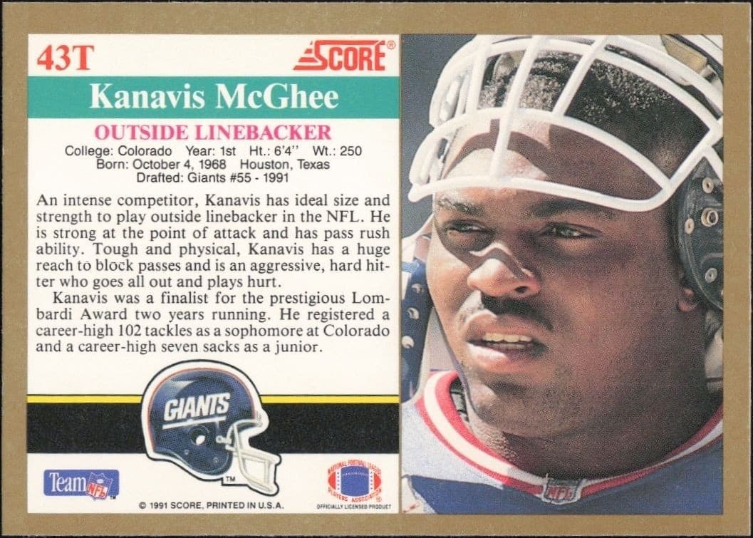 Kanavis McGhee - Back