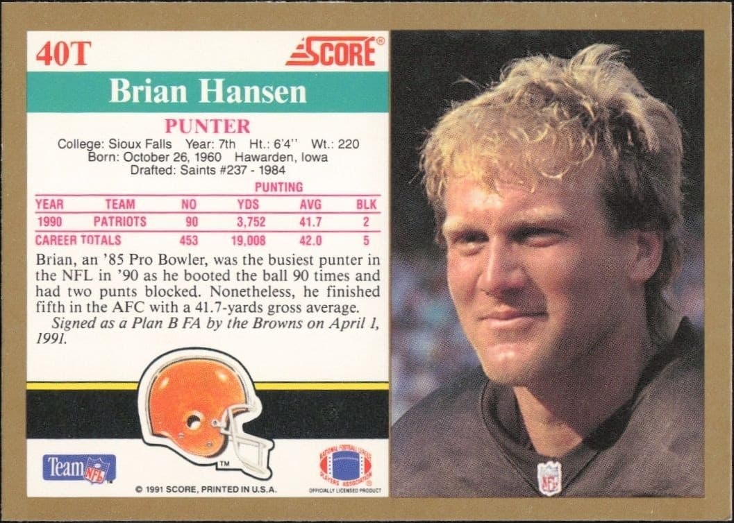 Brian Hansen - Back