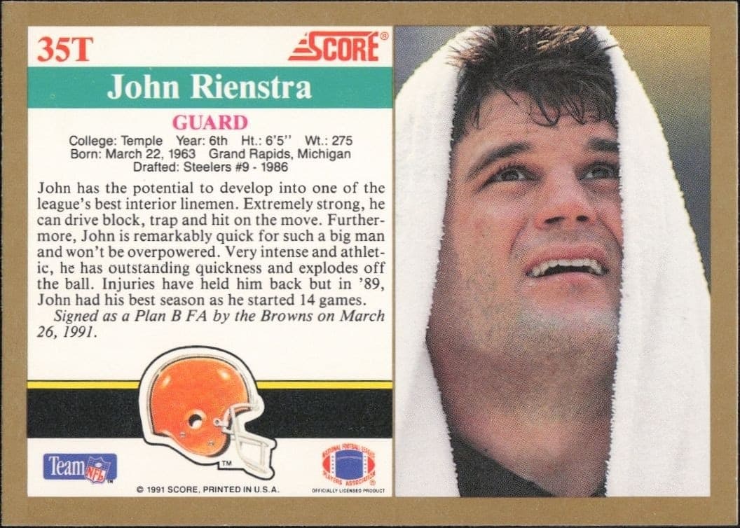 John Rienstra - Back