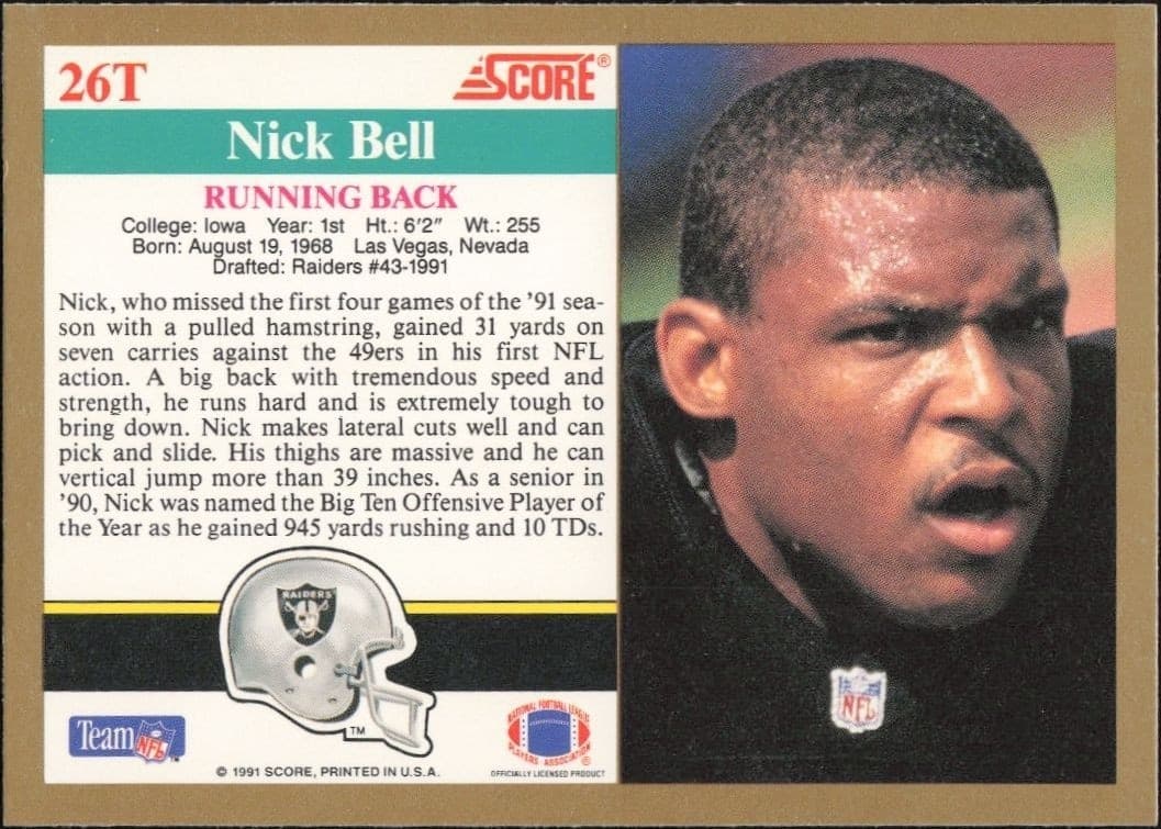 Nick Bell - Back