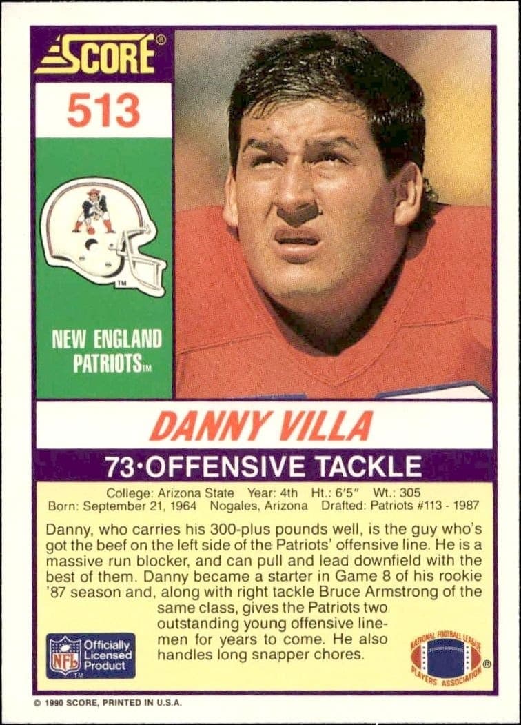 Danny Villa - Back