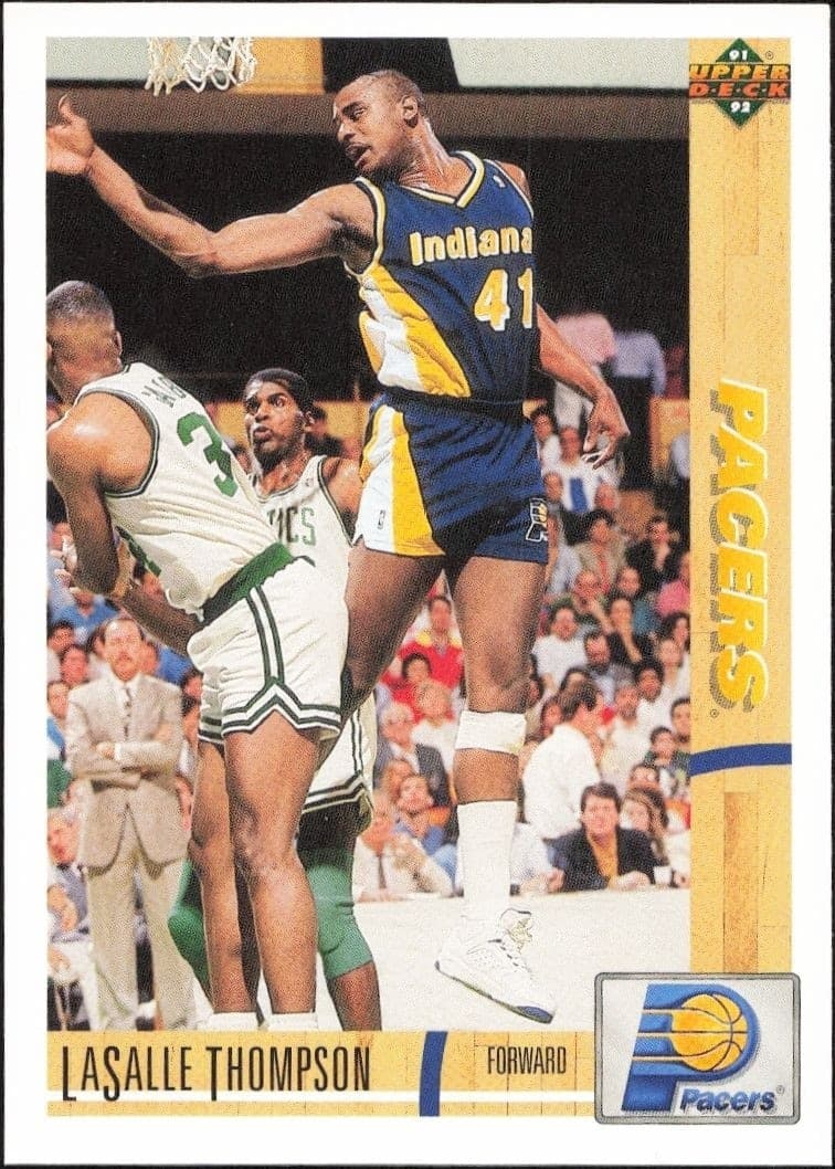1991-92 Upper-Deck LaSalle Thompson #218 trading card