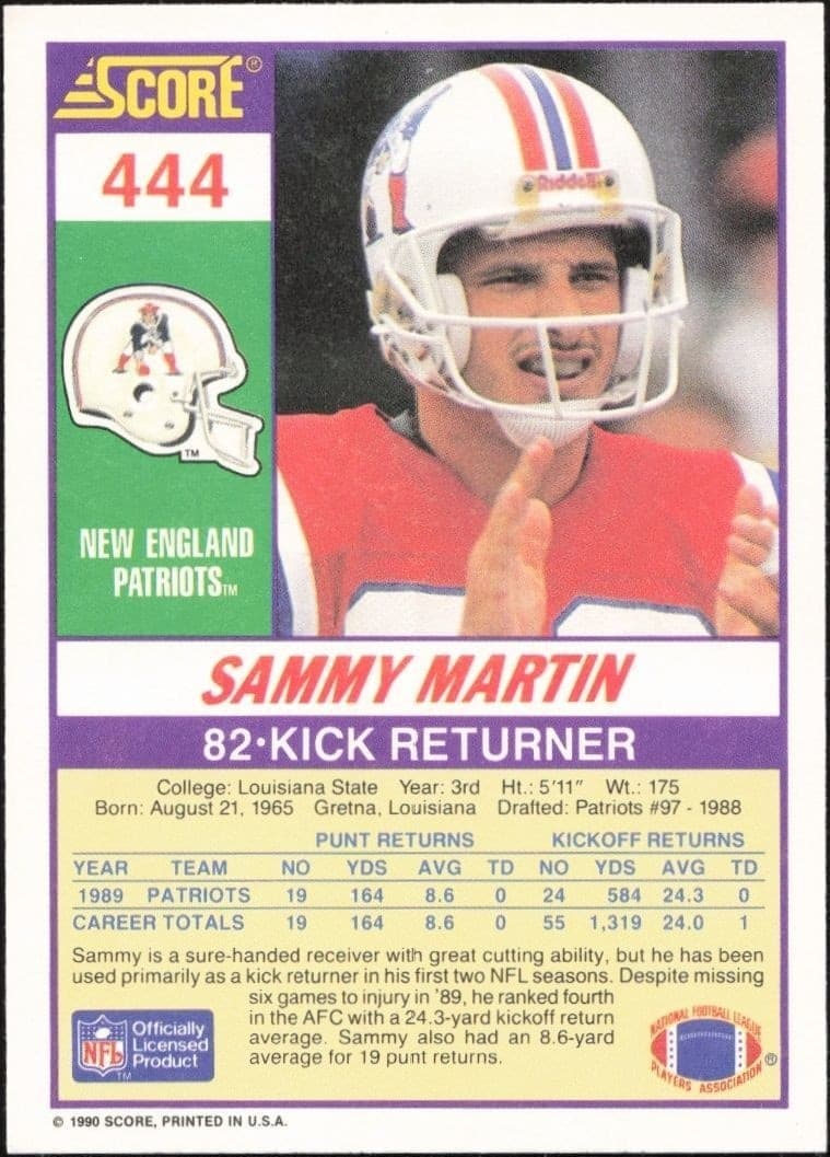 Sammy Martin - Back