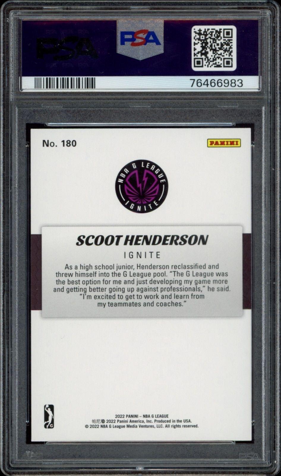 Scoot Henderson - Back
