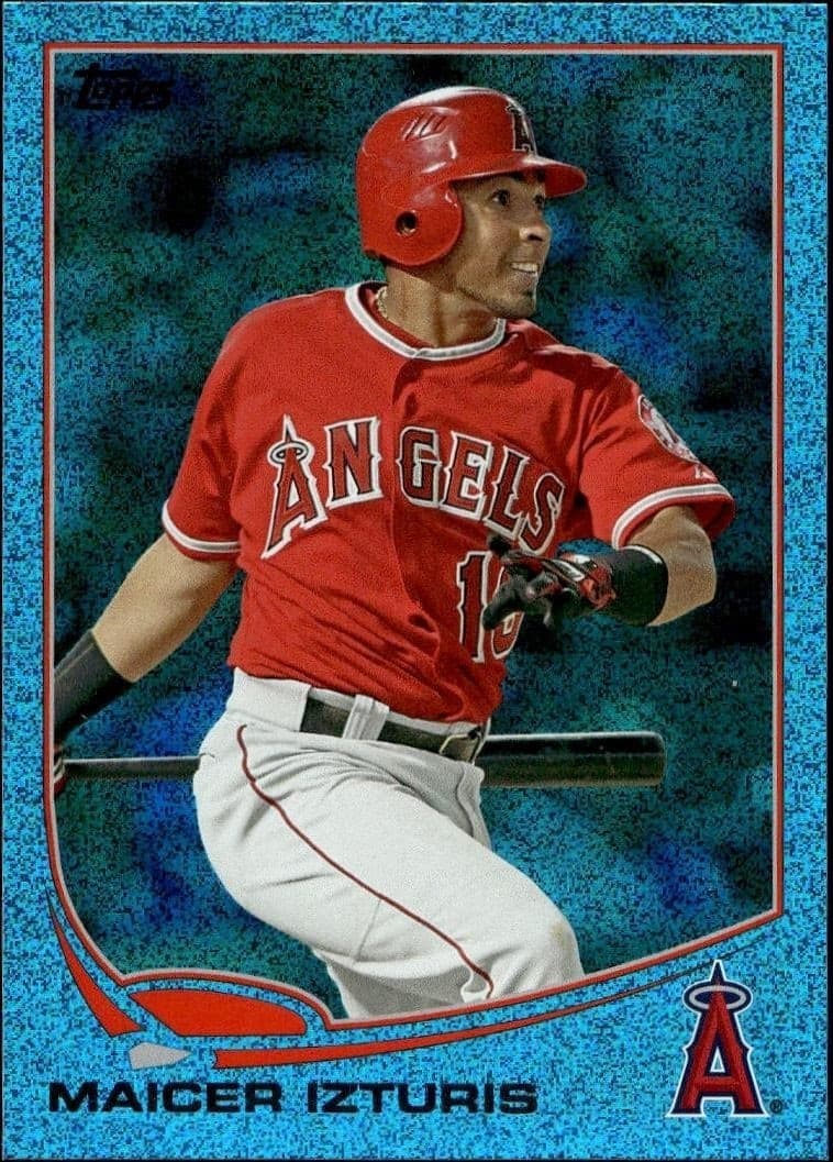 2013 Topps Series 1 Maicer Izturis #313 trading card