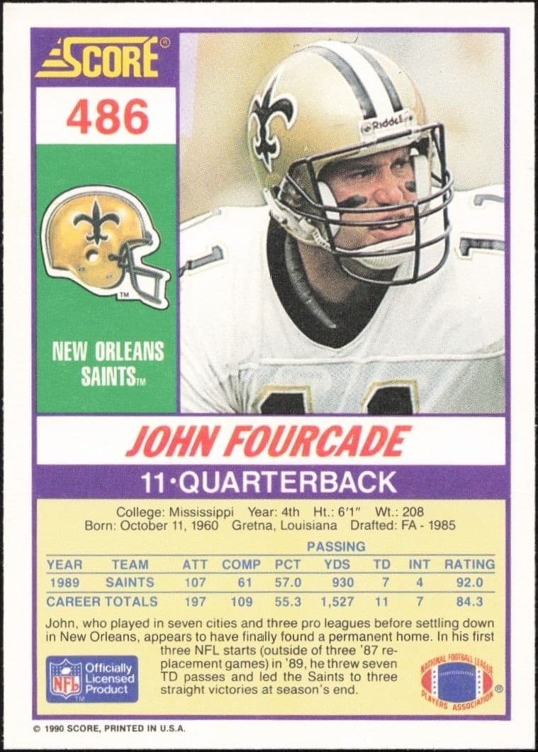 John Fourcade - Back