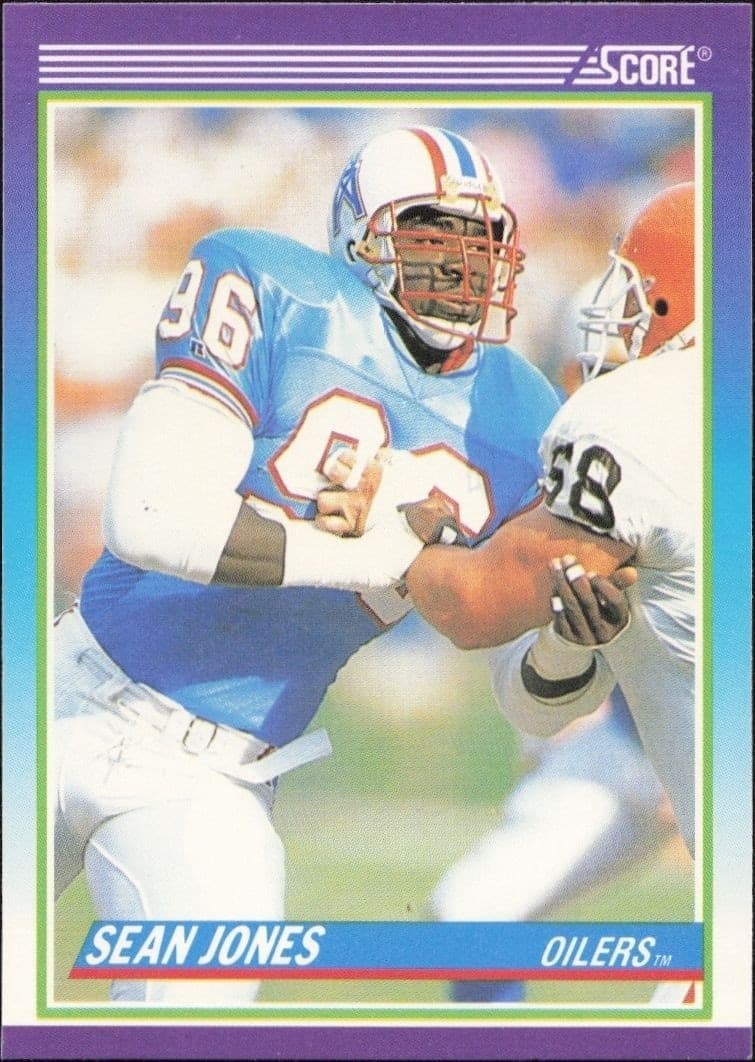 1990 Score Sean Jones #534 trading card