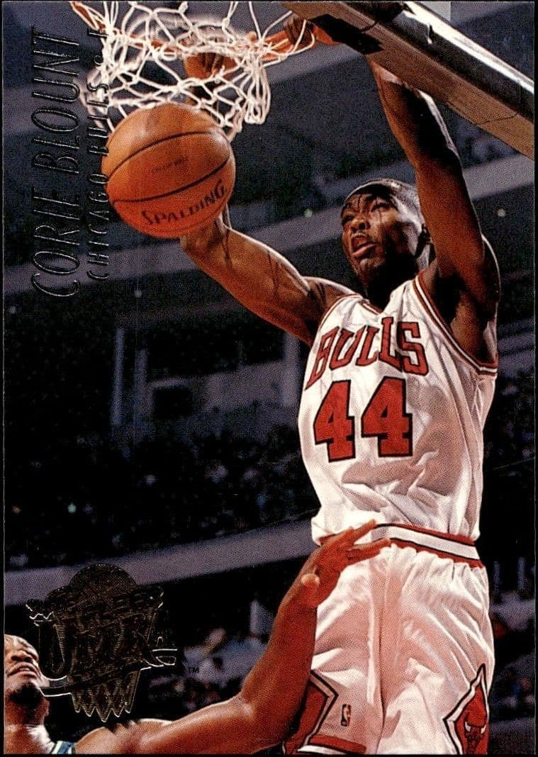 1994-95 Fleer Ultra Corie Blount #216 trading card