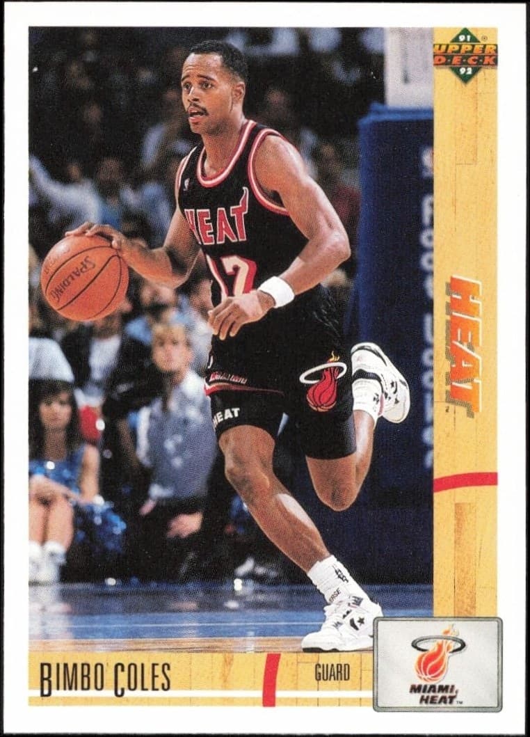 1991-92 Upper-Deck Bimbo Coles #149 trading card