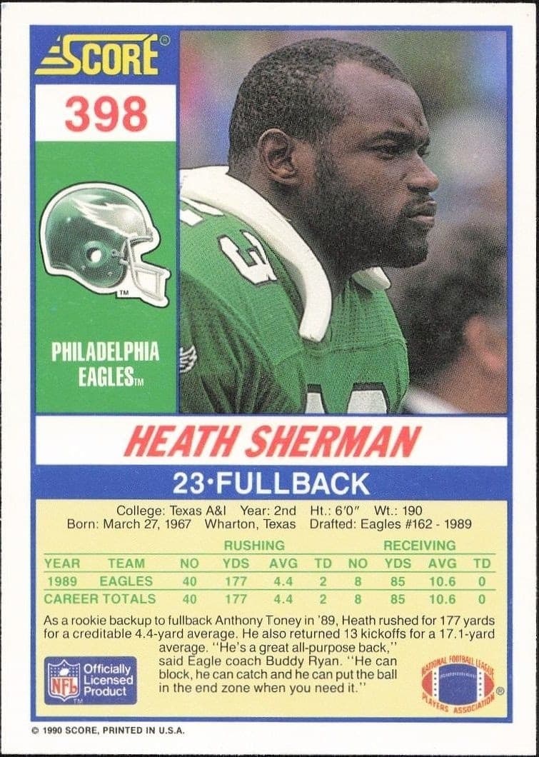 Heath Sherman - Back
