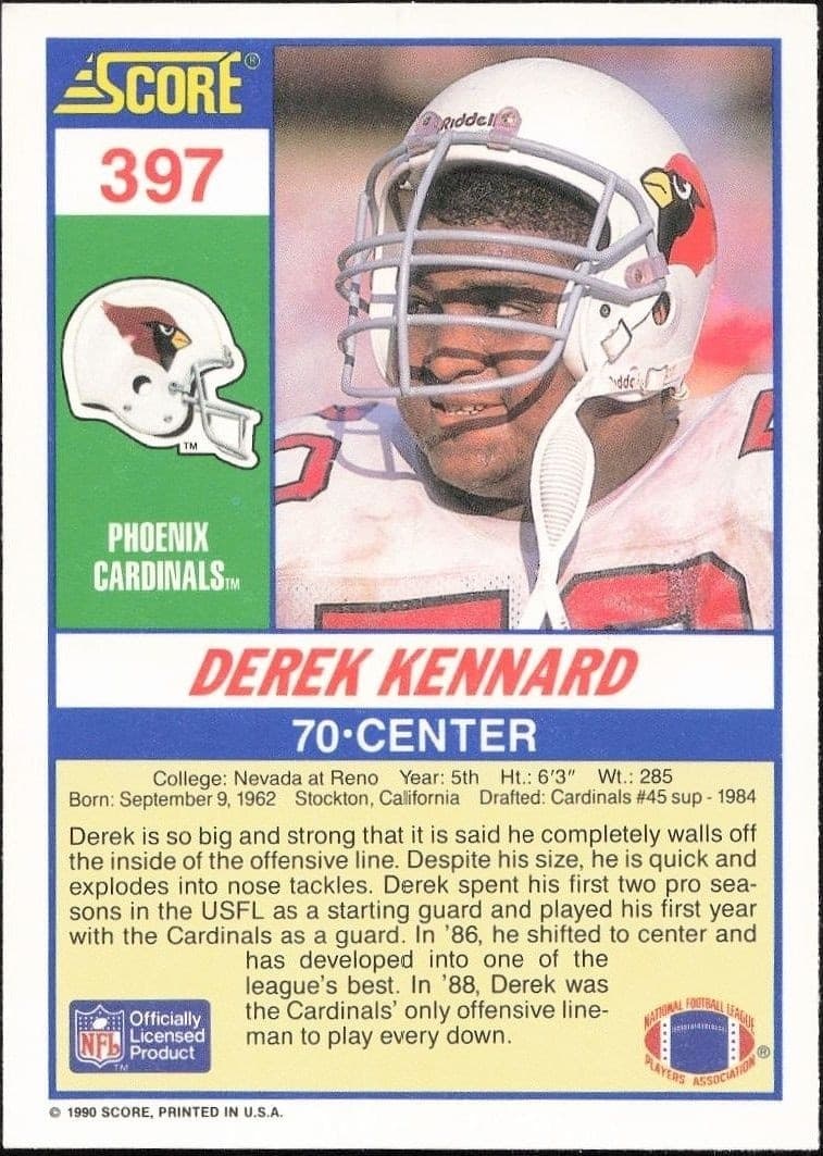 Derek Kennard - Back