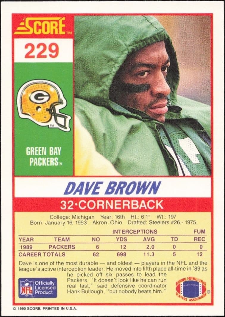 Dave Brown - Back