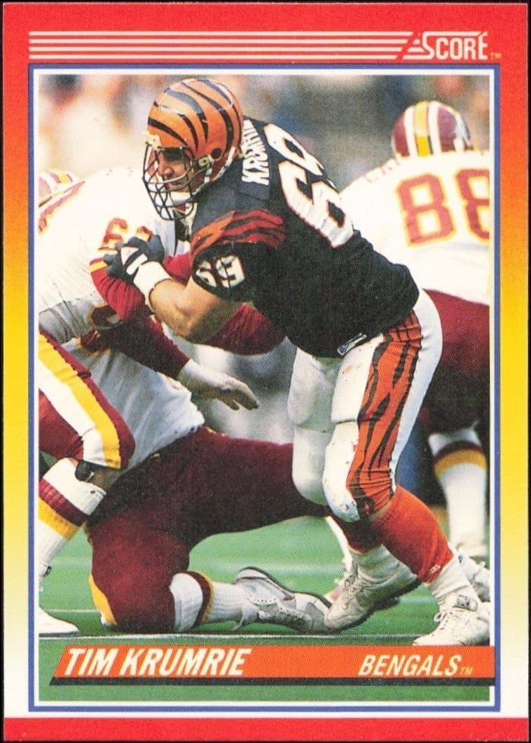 1990 Score Tim Krumrie #237 trading card