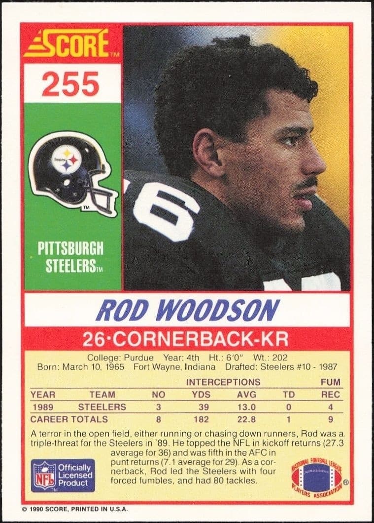 Rod Woodson - Back