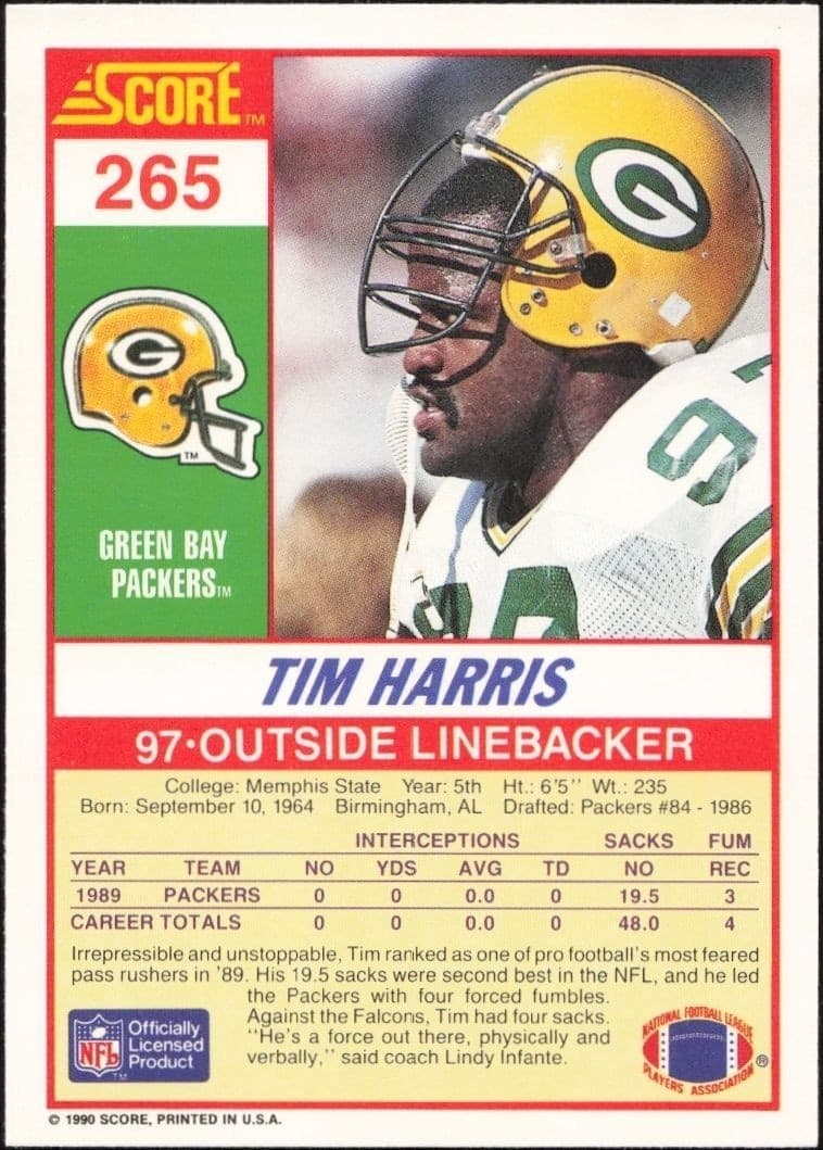 Tim Harris - Back
