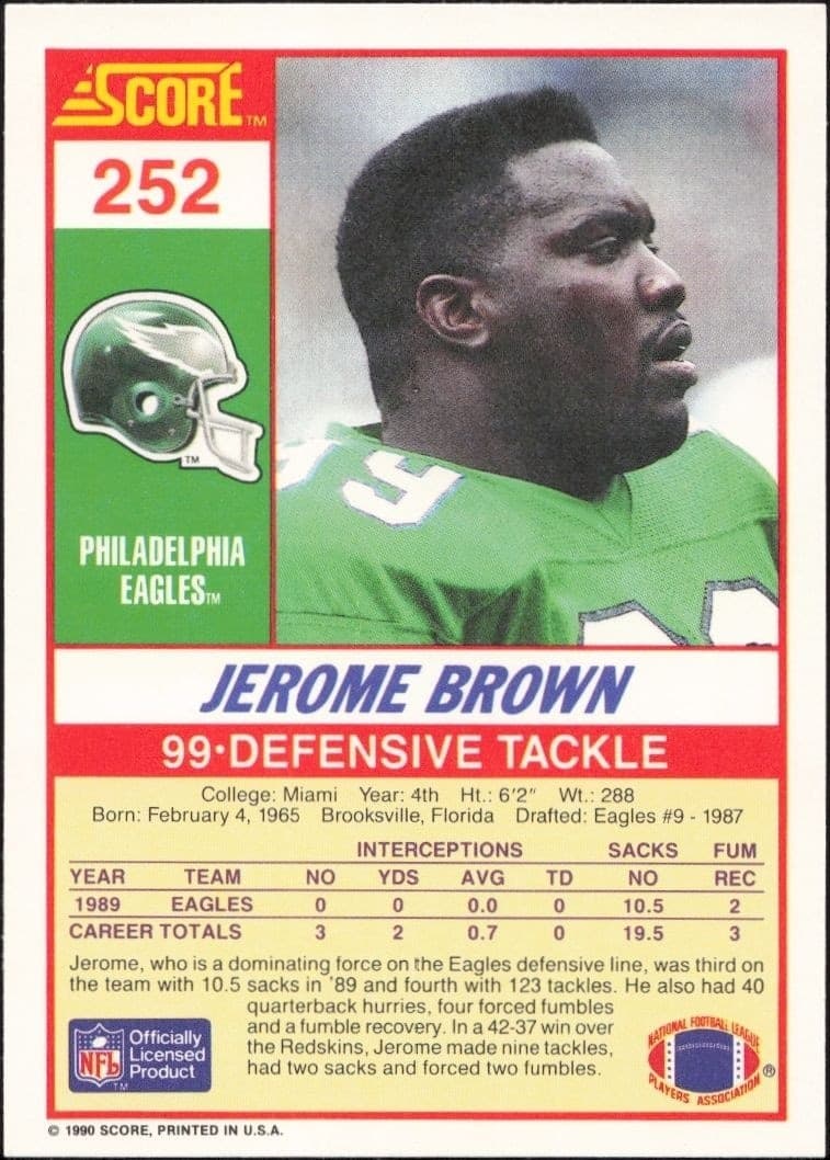 Jerome Brown - Back