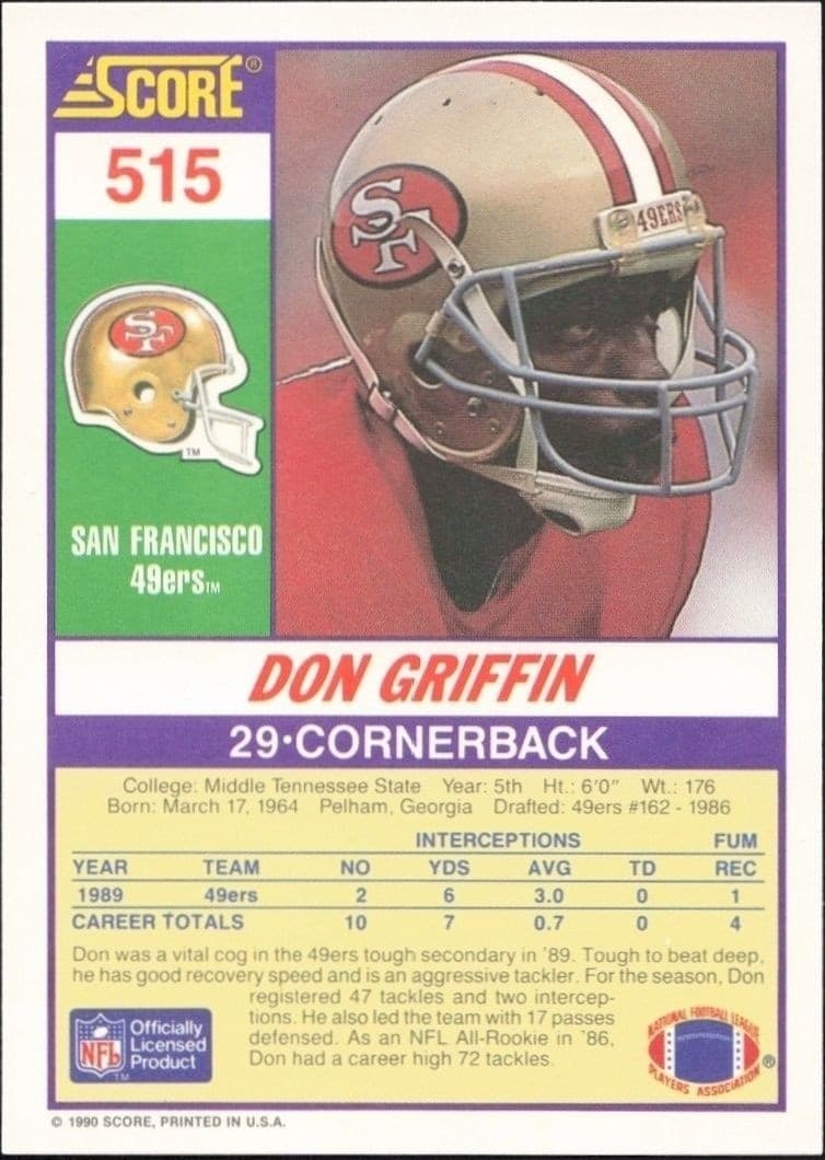 Don Griffin - Back
