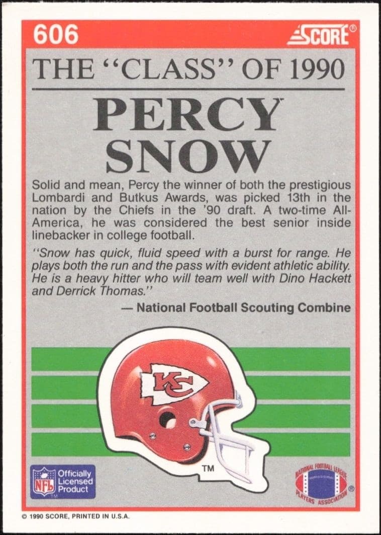 Percy Snow - Back