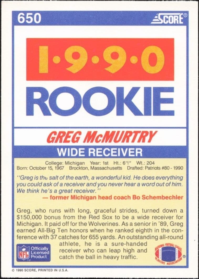 Greg McMurtry - Back