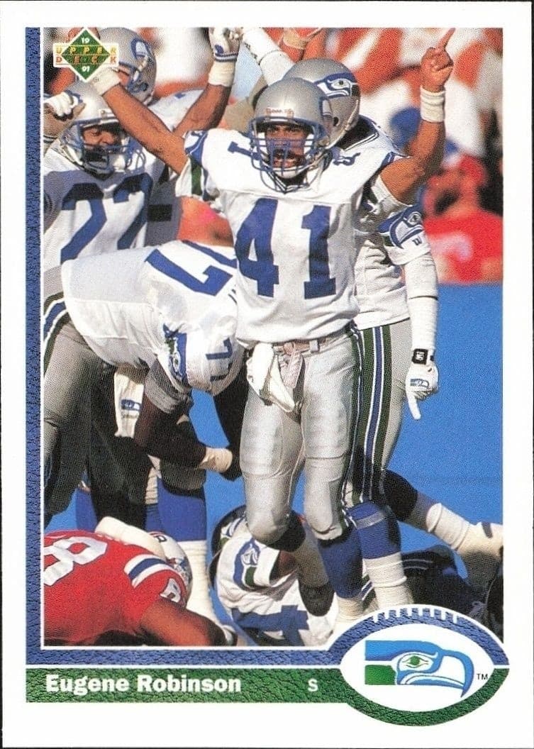 1991 Upper-Deck Eugene Robinson #120 trading card
