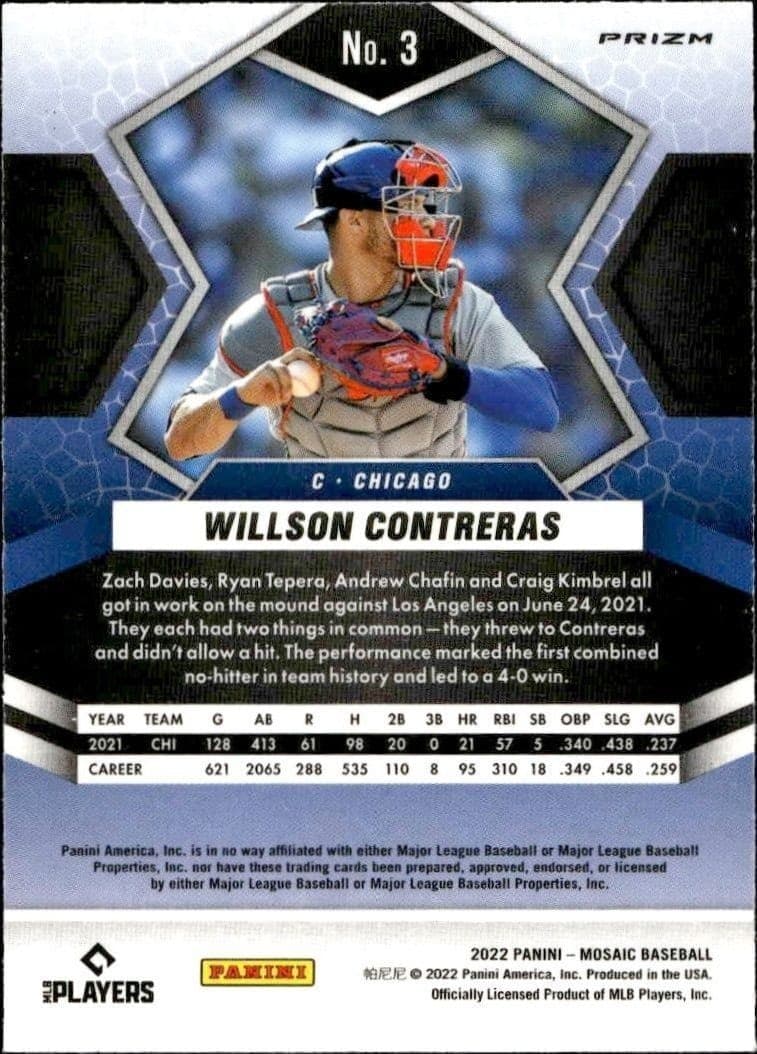 Willson Contreras - Back