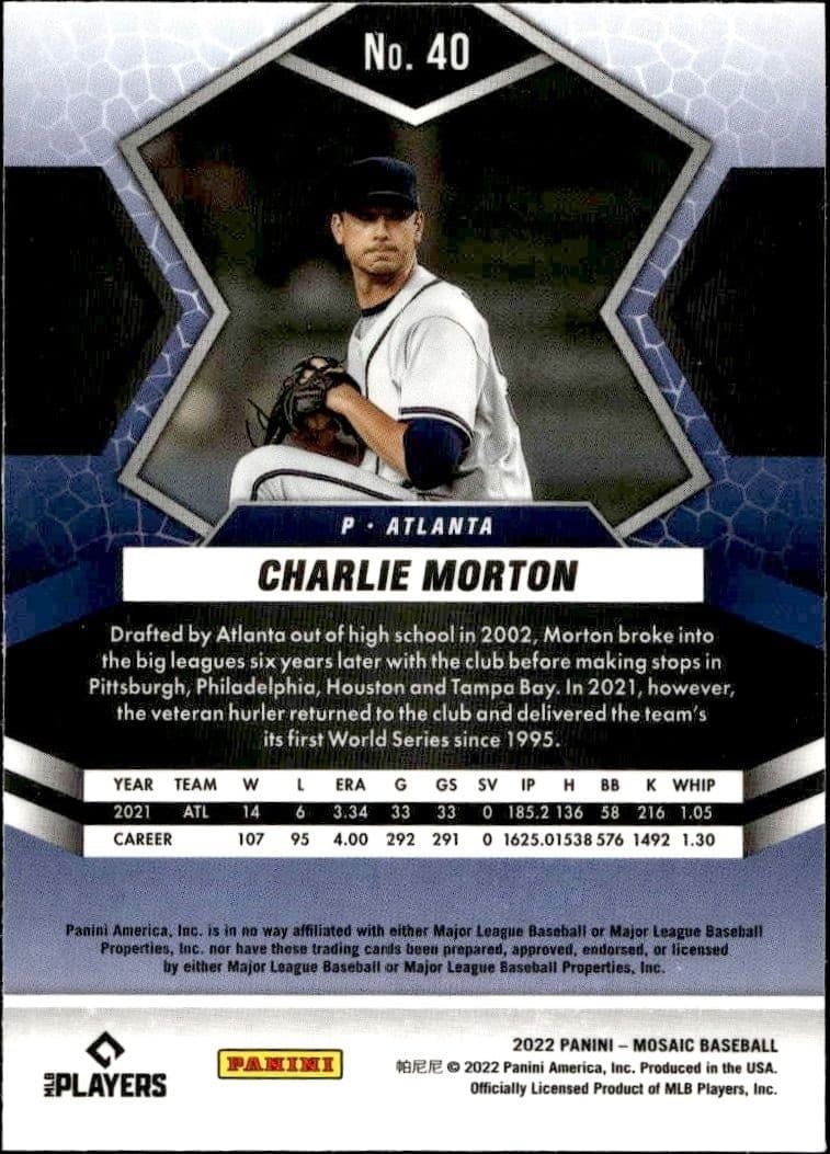 Charlie Morton - Back