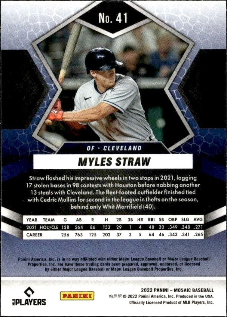 Myles Straw - Back