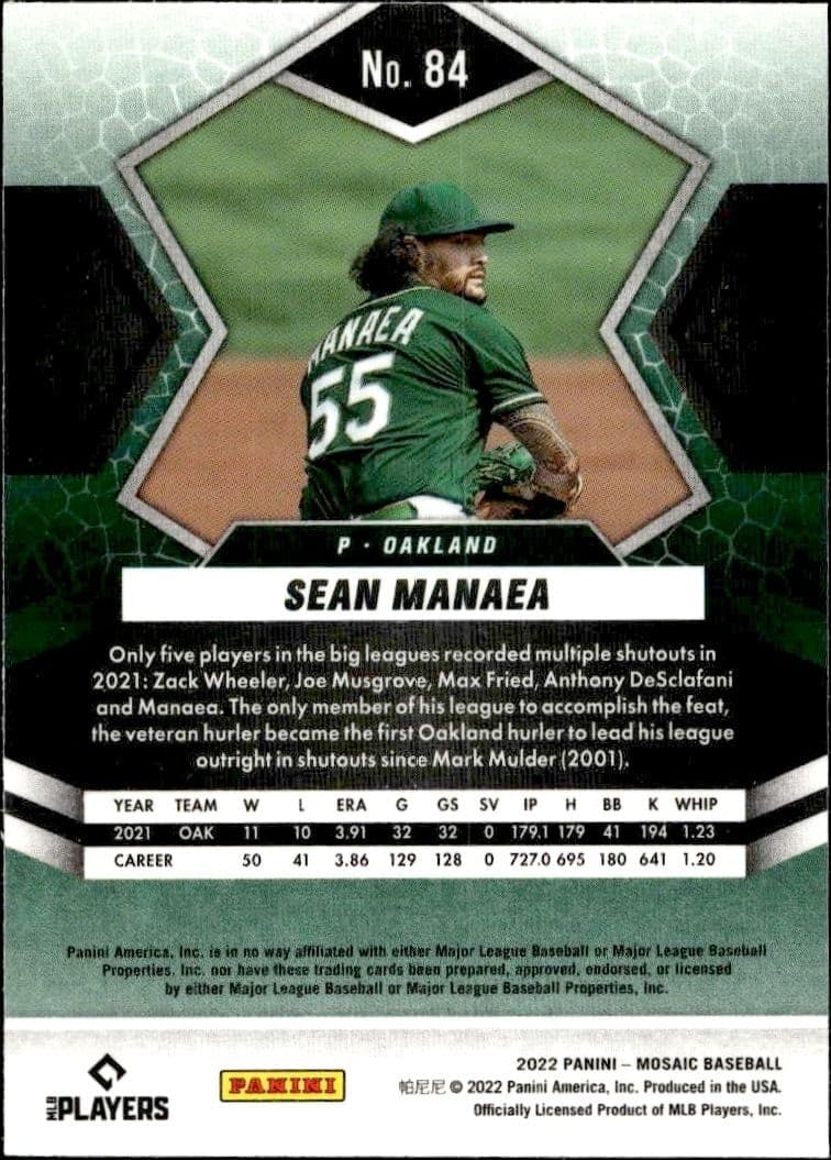Sean Manaea - Back