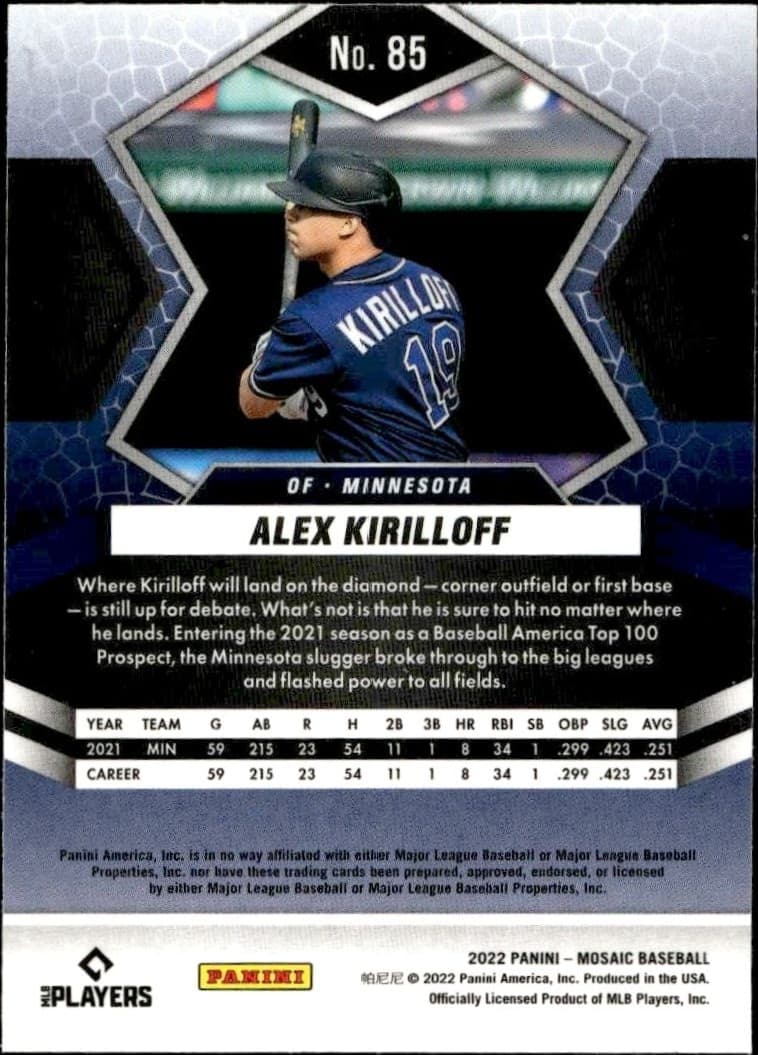 Alex Kirilloff - Back