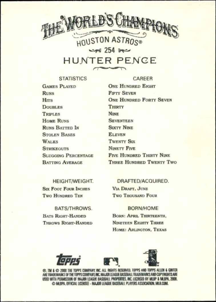 Hunter Pence - Back