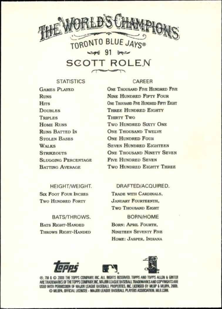 Scott Rolen - Back