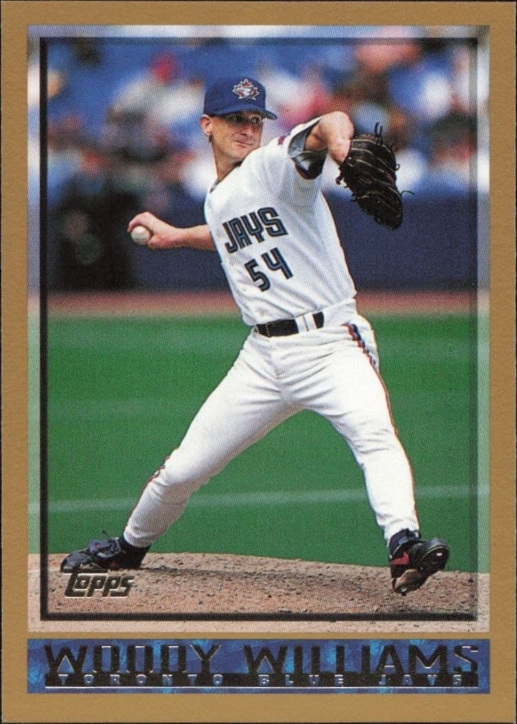 1998 Topps Series 1 Woody Williams #224 trading card