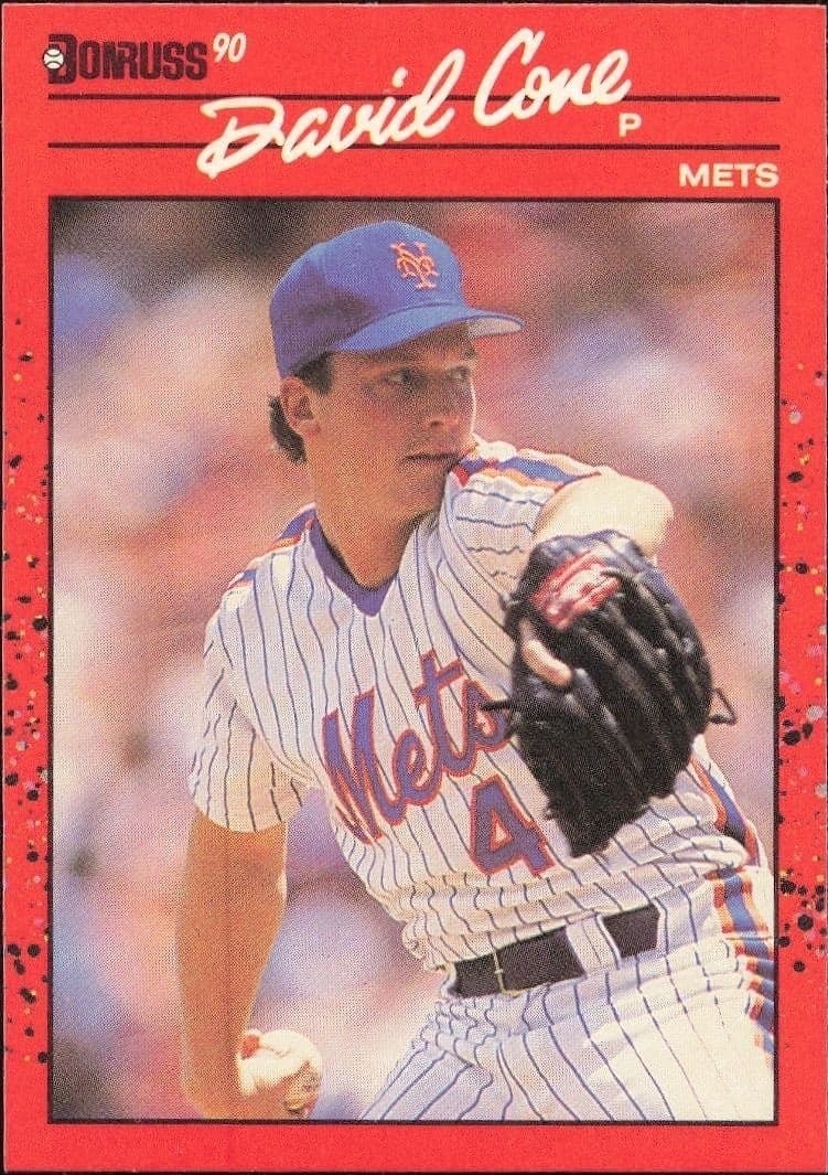 1990 Donruss David Cone #265 trading card